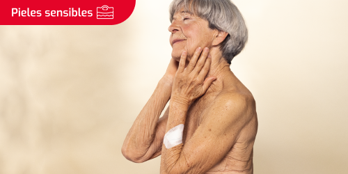 Imagen de una portada del artículo Piel sensible con la edad Imagen de una portada del artículo Piel sensible con la edad